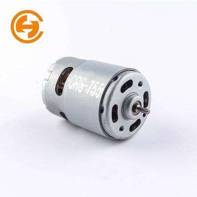 China Totally Enclosed DC 12V Motor 775 18500 RPM High Torque Vacuum Cleaner Power Tool Lawn Mower Motor PMDC Brushed for sale