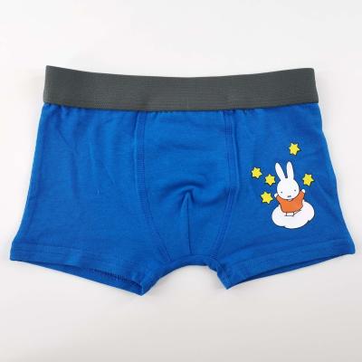 China Anti-static bright color cartoon the cheapest men's kids cotton custom underwear of boxer brief for sale