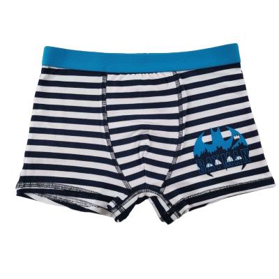 China Custom Full Anti-Static Printing Boy's Boxer Striped Cotton Panties Underwear Wholesale Kids for sale