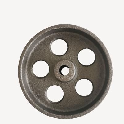 China cast iron casters wheels iron caster wheel for sale