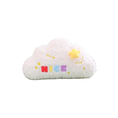 China Cotton 2023 New Design 45cm*32cm*32cm Cloud Pillows With Pink, White Colors For Kids Play for sale