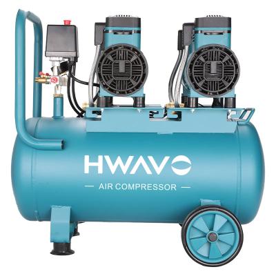 China Hot Selling Good Quality Oil Free 498L/min 50 Liter Air Compressor Compressor For Car for sale