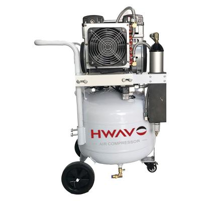 China 1100W/1.5HP Oil Free Air Compressor Manufacturer For Medical And Low Noise Oil Free Health for sale