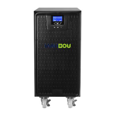 China INSTRUMENTATION 10KVA three phase online ups igbt pure sine wave power ups for sale