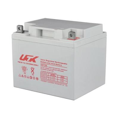 China Lead Acid UPS High Low 12v 38AH Temperature Ups Battery for sale