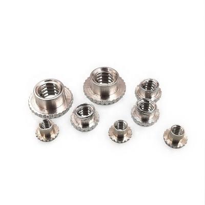 China GALVANIZED Stainless Steel Press Rivet Nut Self Knurling Self Nuts Hooking Self Locking Fasteners and Miniature Nuts for sale