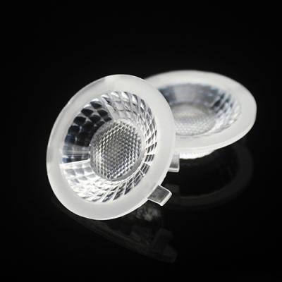 China Indoor Lighting Manufacturer 35MM Plastic PMMA LED Optical Lens Led Lenses Down Lens LES 6-21MM TIR LED Lens Light Spot Light Track Light for sale