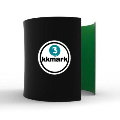 China kkmark logo light custom remote control smart 360 photobooth 360 booth photobooth photo booth enclosure video backdrop for sale