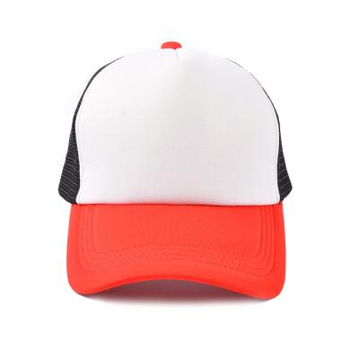 China JOINT Blank Mesh Hats Custom You Own Logo Foam Trucker Hat for sale