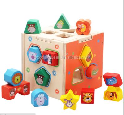 China Education Toys Wholesale 2018 Wooden Multi Storage Box Education Toys Children Toys for sale