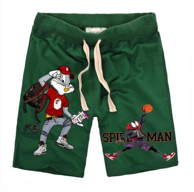 China Anti-wrinkle summer hot sale men's cotton shorts cartoon shorts men for sale