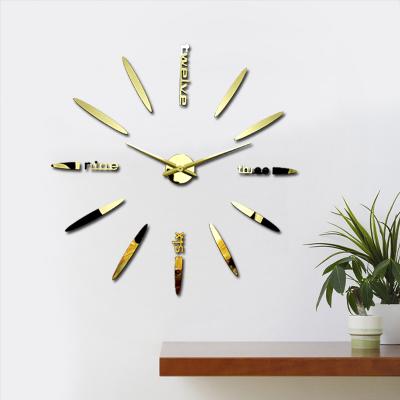 China Large Size Digital Mount Parts Digital FOLDER Diy Wall Clock Economical Custom Digital Alarm Clock 3d Wall Clock for sale