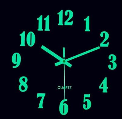 China Antique Style 12Inch Digital Wall Clock Wooden Watch Wall Clocks Antique Night Light Digital Luminous Light for sale