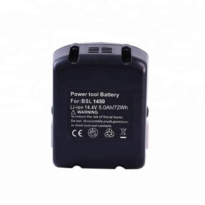 China For Hitachi Power Tool Battery 14.4V 5.0Ah 5000mAh Power Tool Battery Li-ion Battery For Hitachi Recargables BSL1450 for sale