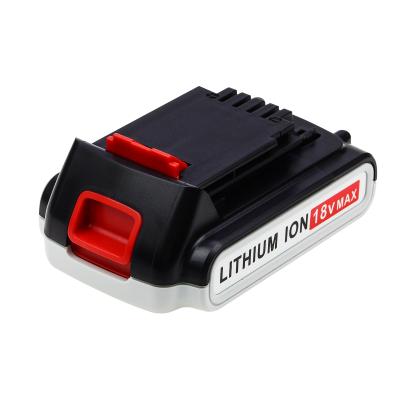 China Power Tool Battery Lithium Ion Battery Custom forBlack&Decker 18V/20V 1500mAh LB2X4018 LBXR20 LB20 LBX20 for sale