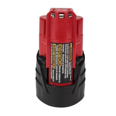 China High Quality Machine- Tool Battery Replacement 12v 2.0ah Batteries For Milwaukee Cordless Drill for sale