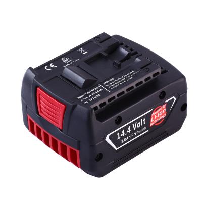 China Power Tools BAT607 14.4V Power Tool Batteries For Bosch Lithium Ion Battery Pack Cordless Drill for sale