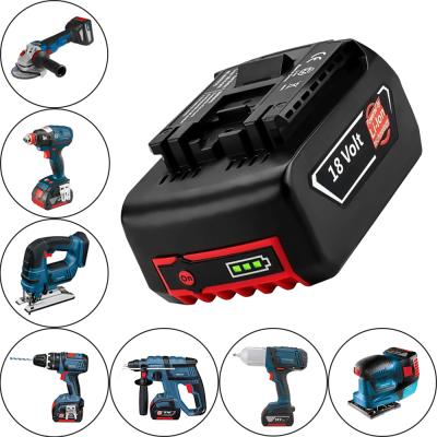 China Power tools spare 18v bosch lithium ion rechargeable battery pack 3ah 4ah 5ah 6ah for power tool drill set BAT611 for sale