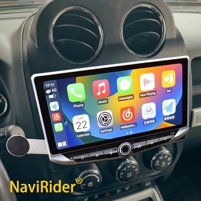 China 10.88 Android Qled Screen Autoradio Stereo Radio For Jeep Compass Mk 2009 2015 Car Multimedia VCR GPS Stereo Carplay Head Units for sale