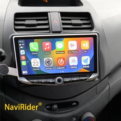 China Android Qled Screen Carplay Stereo Car Radio for 2010-2014 Chevrolet Spark Beat Matiz Navigation GPS Multimedia VCR for sale