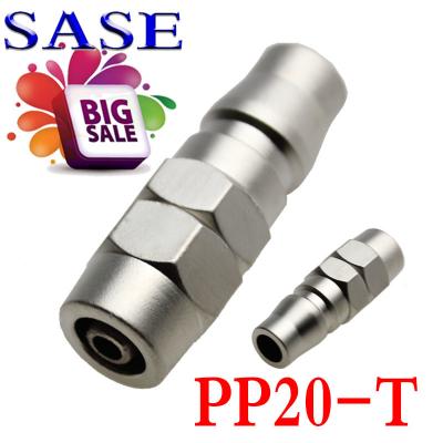 China PP20 C type quick connector PP20 male plug 5*8PU double seal type gas pipe for sale