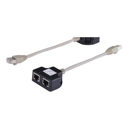 China China Supplier Rj45 T-Adapter Extension Splitter Cable Rj45 2 Male To Female Cable WT-2358 for sale