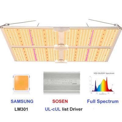 China Seed starting kl4000 led grow light panel lm301 led+App UV intelligent control ip65 waterproof led grow light full spectrum for indoor garden for sale