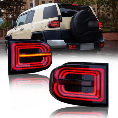 China Modified Car Lamp Auto Parts Rear Lamp Modified Car Led Tail Lights For Toyota FJ Cruiser 2007 - 2017 for sale