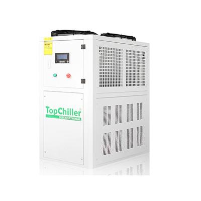 China Factory Smaller Air Fan Water Cooling System 5HP 6HP Scroll Compressor Chiller Unit for sale