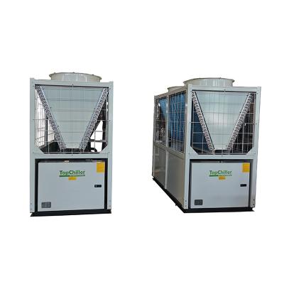 China Factory CE Approved 25hp 20 Ton 70KW Two Roller R410a Industrial Air Water Cooler Chiller Machine for sale