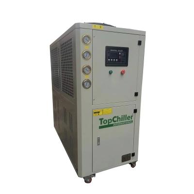 China Factory CE Certificated Plastic Bottle Blowing Machine Used 8HP 6 Ton Air To Water Industrial Chiller System for sale