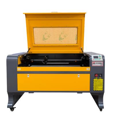 China Laser CUT 1600*900mm PVC CO2 Laser Engraver and Cutter Logo Rubber Leather Machine for Advertising for sale