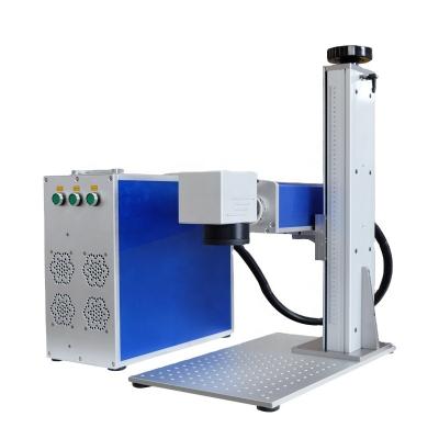 China Laser Engraving Gold Marking Factory Wholesale Price Fractional CO2 Laser On Metal Hardware Printing Machine for sale