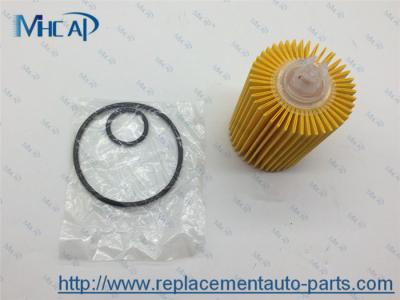 China 04152-38010 Replacing Oil Filter In Car , Paper Oil Filter Car Filtration for sale