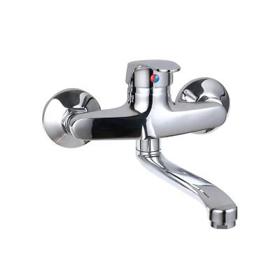 China Wall-Mounted Zinc Thermostatic Cold Mixer Manufacturer Factory Faucets Kitchen Faucet Kitchen Water Faucet for sale