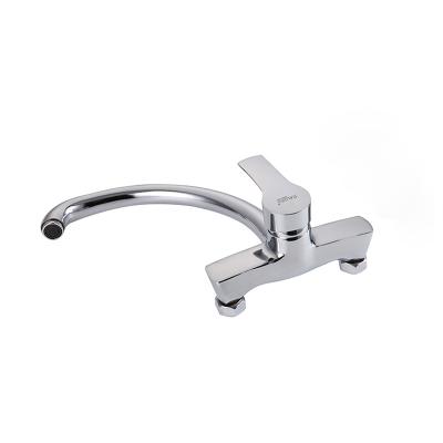 China ITALOMIX Faucets High Quality Thermostatic Single Hole Single Handle Mixer Two Hot Cold Water Kitchen Faucet for sale