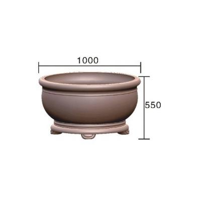 China Easy to use Flower Pot Molds Square Silicone Custom Concrete Flowerpot Molds Injection Molding Planter Precast Fibreglass Flower Pots for sale