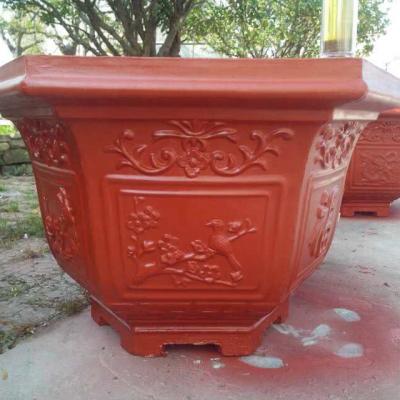 China Easy to Use Concrete Planter Fiberglass Mold Concrete Flower Pot Mold Cement Flower Pot Mold Injection Mold Flower Pot Mold for sale