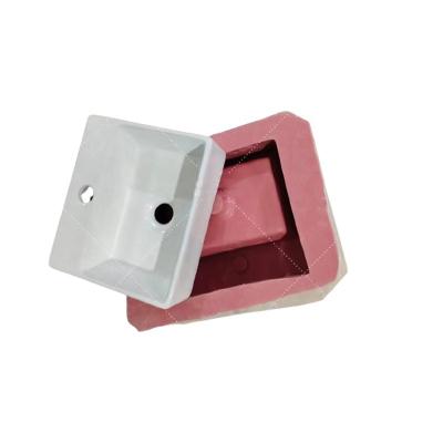 China Easy to Use Multi Designs Concrete Sink Bowl Molds Fiberglass Materials Silicone Lavatory Mold for Cement Crafts Molds Lavatory Molds for sale