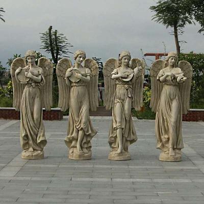 China Easy Use Outdoor Concrete Rubber Fiberglass Statue Molds Greek Angel Silicone Mold 3D Latex For Cement Statue Molds Resin for sale