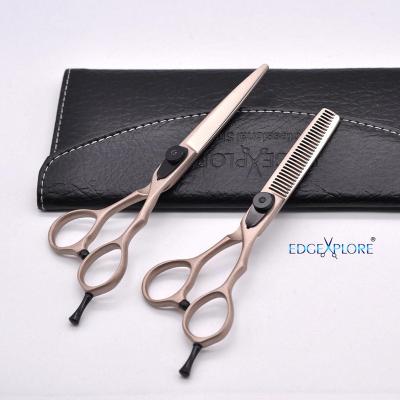 China Hair Shears Set Barber Shop Shears Professional Hair Cutting Scissors for sale