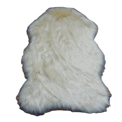 China Stain Resistant Classic Carpet Long Hair Anti Slip Cushion Sheepskin Blankets Softer Carpet for sale