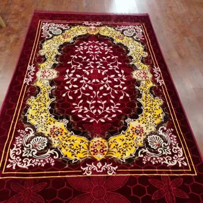 China Hotel Washable Wholesale Rug Area Rugs Luxury Living Room Mosque Prayer Rug Blanket for sale