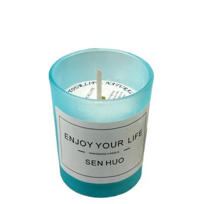 China Birthdays Body Relax Home Decoration Aromatherapy Candle Jar Scented Soy Wax Candles for sale