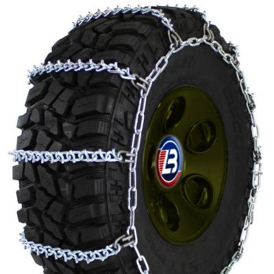 China Anti-Skid Snow Chains Wide Base Truck Chain 3810 V-Bar Snow Chain Anti-Skid Chain for sale