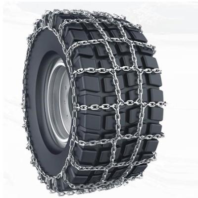 China Skid Resistance Diamond-Mesh Alloy Tractor Chain G10 Loader Chain Universal Heavy-Vehicle Tire Chain for sale