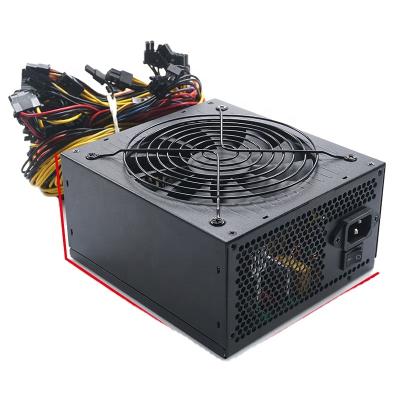 China New Rated Power 1600W Main Desktop Box Voltage Mute Personal Computer Desktop Regular Air Cooled Graphics Card Switch for sale