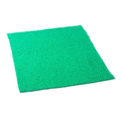 China Washable Heavy Duty PVC Cushion Mat With Foam Backing for sale