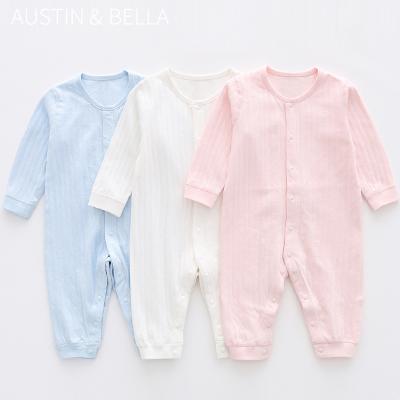 China 2021 Austin&Bella boutique new arrival spring baby clothes 100%cotton baby rompers unisex newborn babies clothes for sale