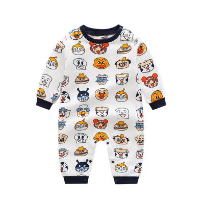 China 100% Cotton AustinBella Boutique Babies Boy's Long Sleeve Romper Toddler Clothing 100% Cotton Baby Clothes for sale